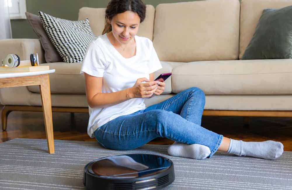 robot süpürgenin rahatlığı