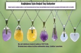 Doğal Taş Kolyeler