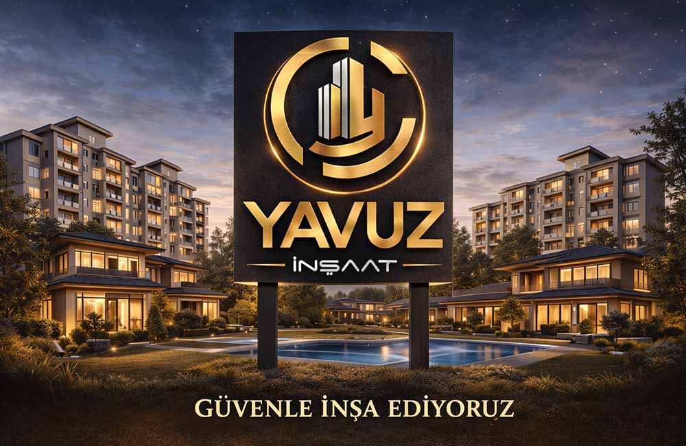 Güvenle inşaat ediyoruz